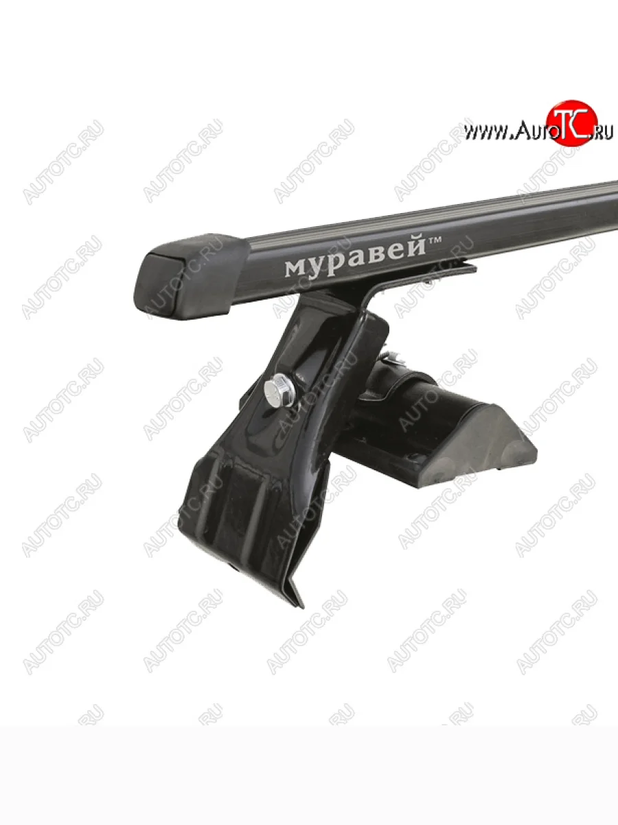 Универсальный багажник на крышу (в обхват дверного проема) Муравей Д-1 Seat Toledo Mk3 хэтчбэк (2004-2009) (стандарт 110 см)  с доставкой в г. Пермь