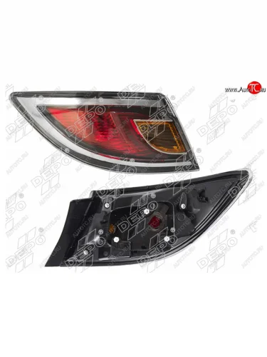 Левый фонарь задний DEPO Mazda 6 GH рестайлинг универсал (2010-2012)