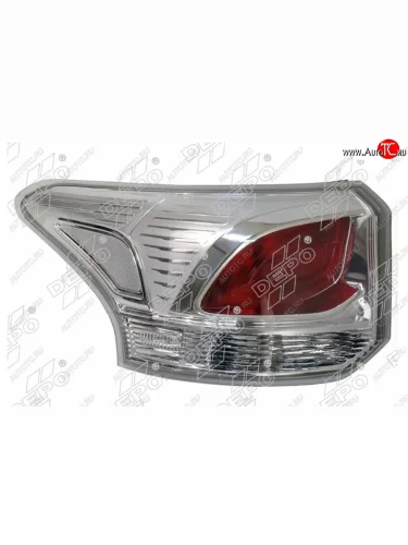 Левый фонарь задний DEPO Mitsubishi Outlander GF дорестайлинг (2012-2014)