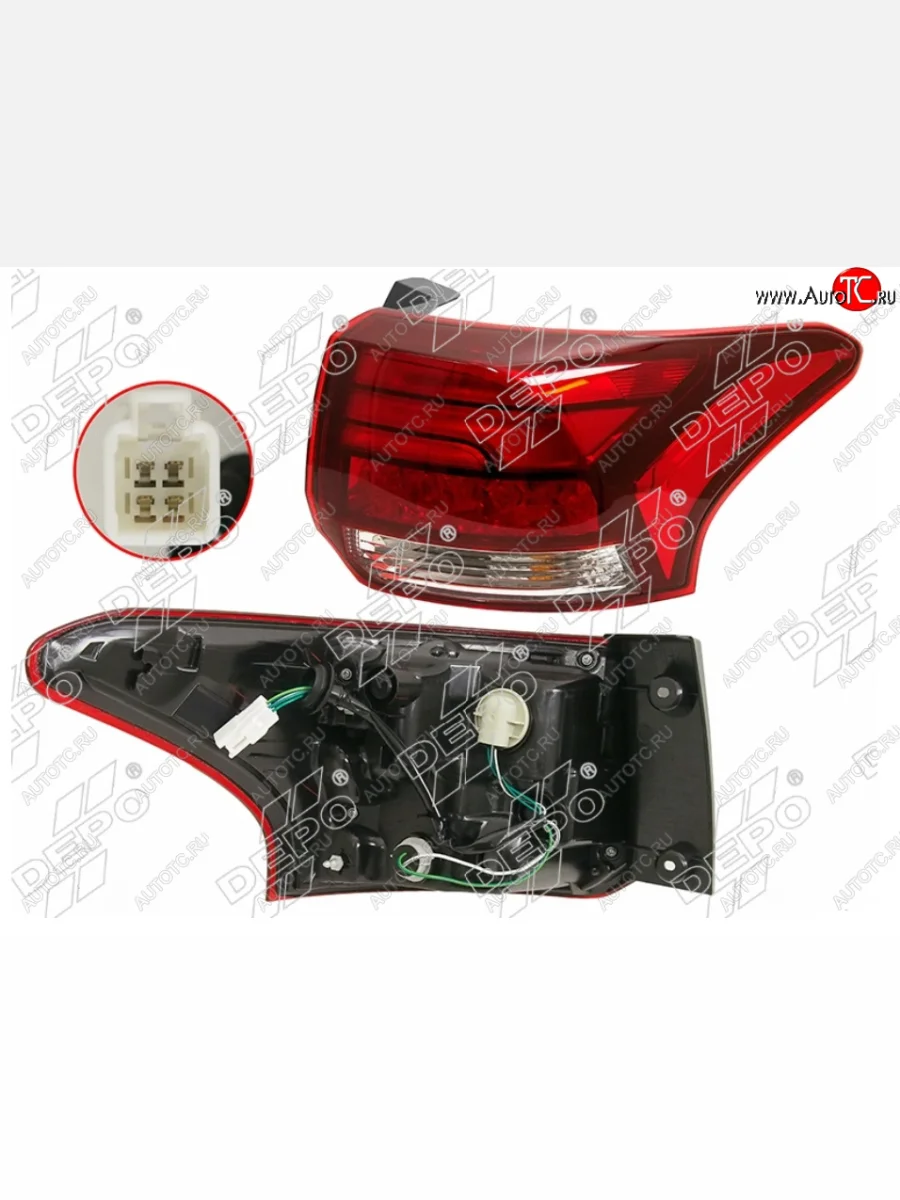 Правый фонарь задний DEPO  Mitsubishi Outlander (2015-2022) GF  в Керчи Республика Крым