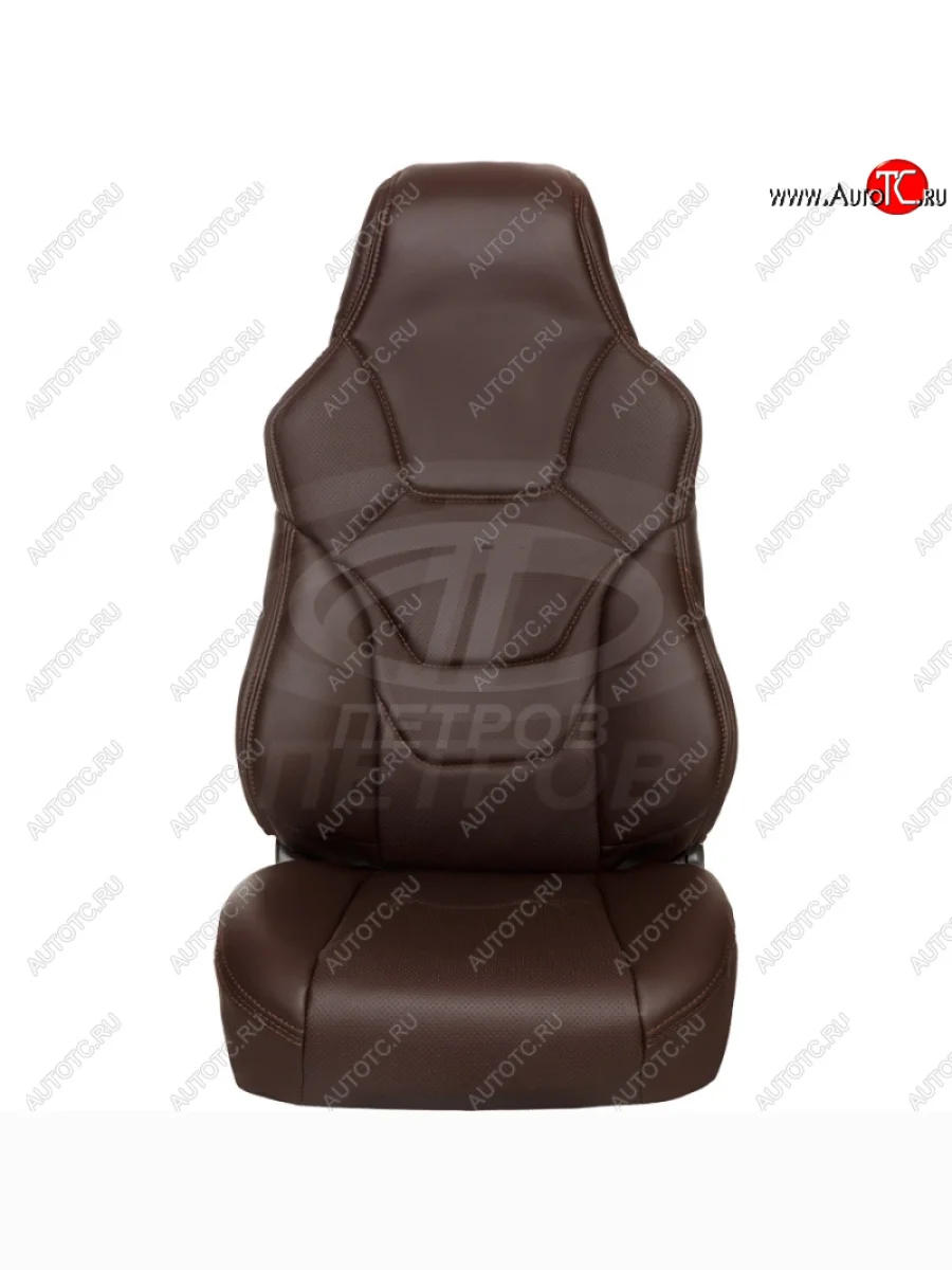 Комплект универсальных чехлов (экокожа, малый размер) ПЕТРОВ R.SPORT S Mercedes-Benz B-Class W246/T246 хэтчбэк (2011-2018) (шоколад)  в Воронеже Воронежской области