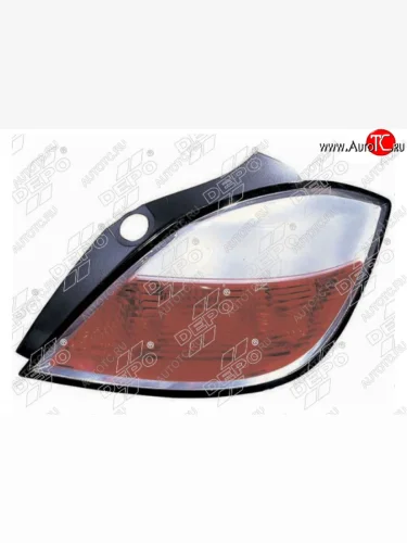 Правый фонарь задний DEPO Opel Astra H хэтчбек 5дв дорестайлинг (2004-2007)