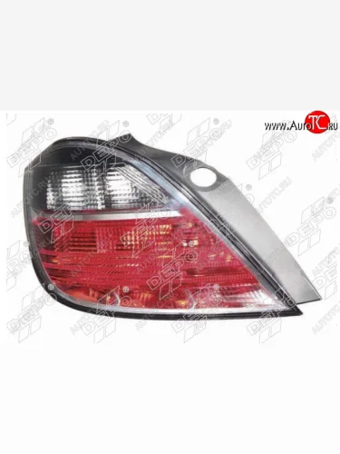 Левый фонарь задний DEPO Opel Astra H хэтчбек 5дв рестайлинг (2007-2015)
