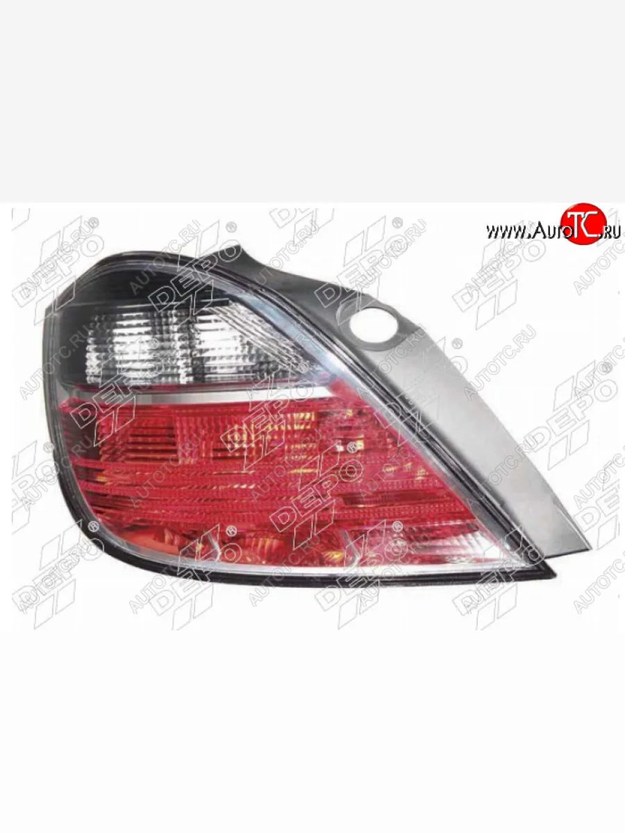 Левый фонарь задний DEPO Opel Astra H хэтчбек 5дв рестайлинг (2007-2015)  в Перми Пермском крае