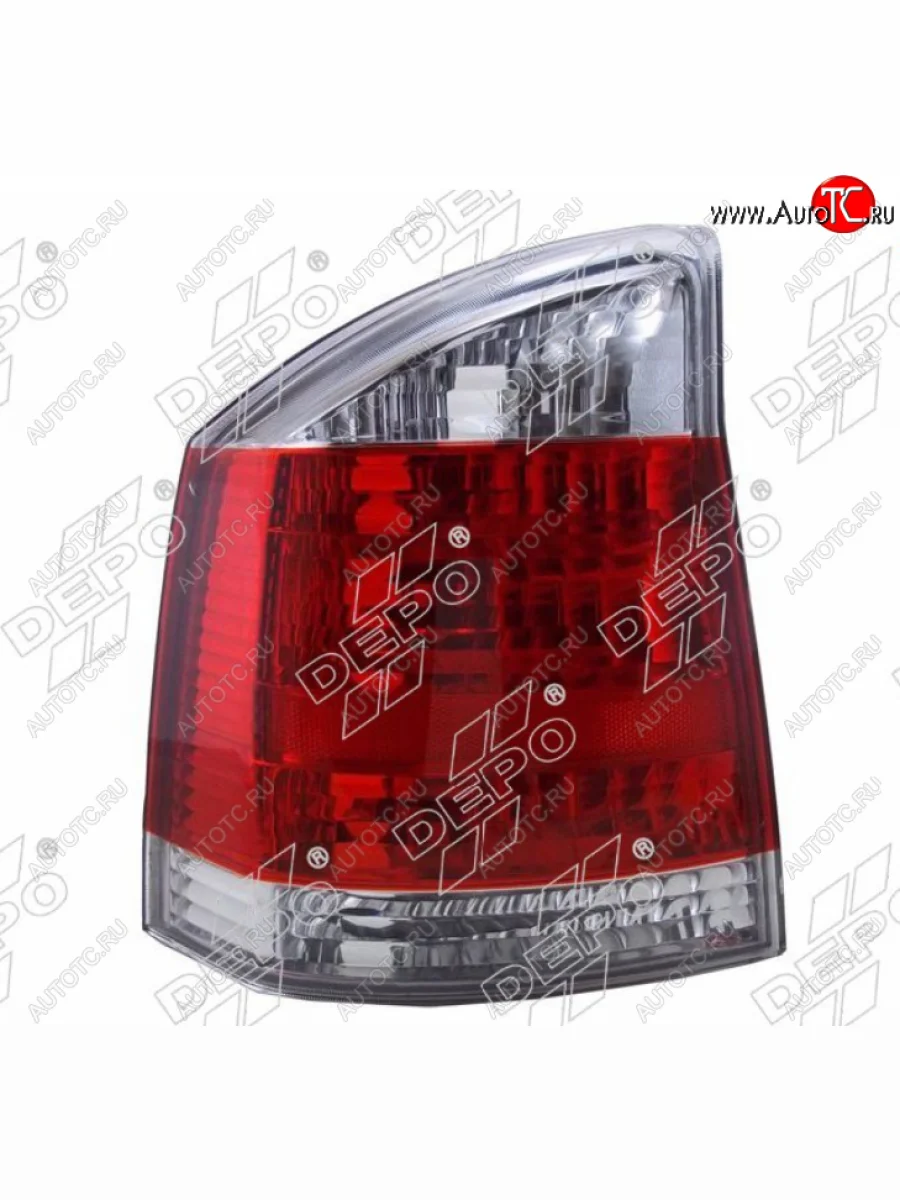 Левый фонарь задний (хрусталь) DEPO Opel Vectra C седан дорестайлинг (2002-2005)  в Самаре Самарской области