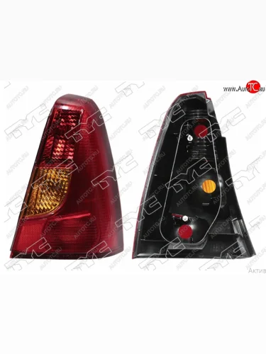 Правый фонарь задний TYC Renault Logan  1 (2004-2010) дорестайлинг