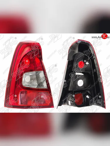 Левый фонарь задний DEPO Renault Logan 1 рестайлинг (2010-2016)