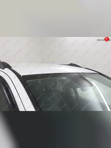 Универсальный антискол лобового стекла Стрелка11 Toyota Highlander XU50 рестайлинг (2016-2020) (1 штука)