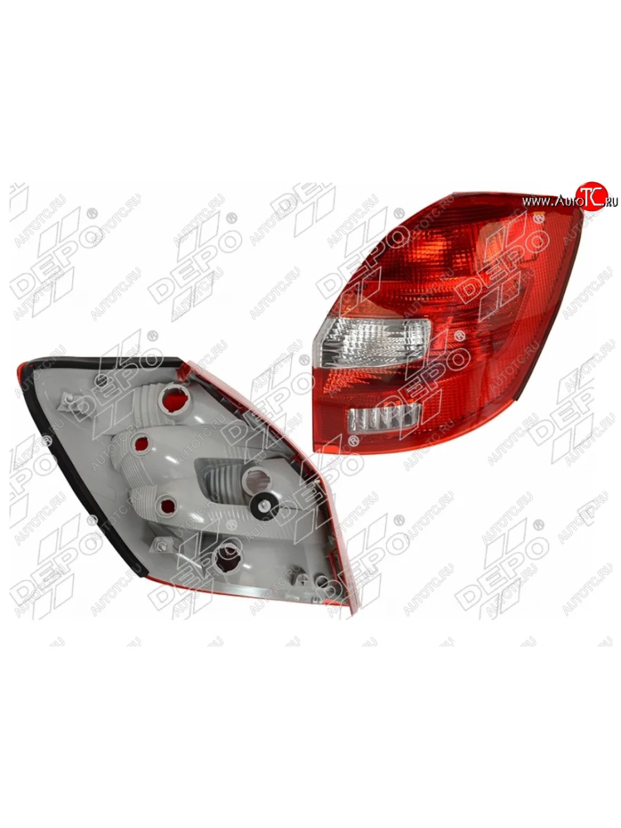 Правый фонарь задний DEPO Skoda Fabia Mk2 универсал рестайлинг (2010-2014)  в Перми Пермском крае