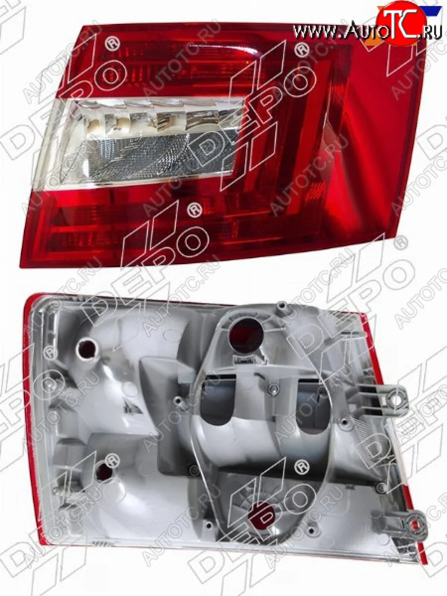 Правый фонарь задний DEPO  Skoda Octavia (2012-2017) A7  в Керчи Республика Крым