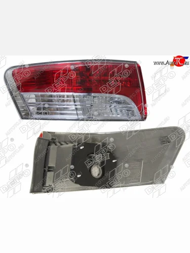Левый фонарь задний DEPO Toyota Avensis T270 седан дорестайлинг (2008-2011)