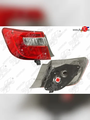 Левый фонарь задний DEPO Toyota Camry XV50 дорестайлинг (2011-2014)