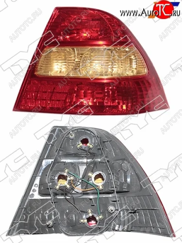 Левый фонарь задний TYC Toyota Corolla E120 седан дорестайлинг (2000-2004)