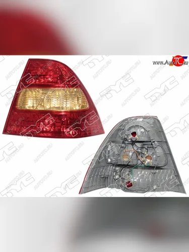Правый фонарь задний TYC Toyota Corolla E120 седан дорестайлинг (2000-2004)