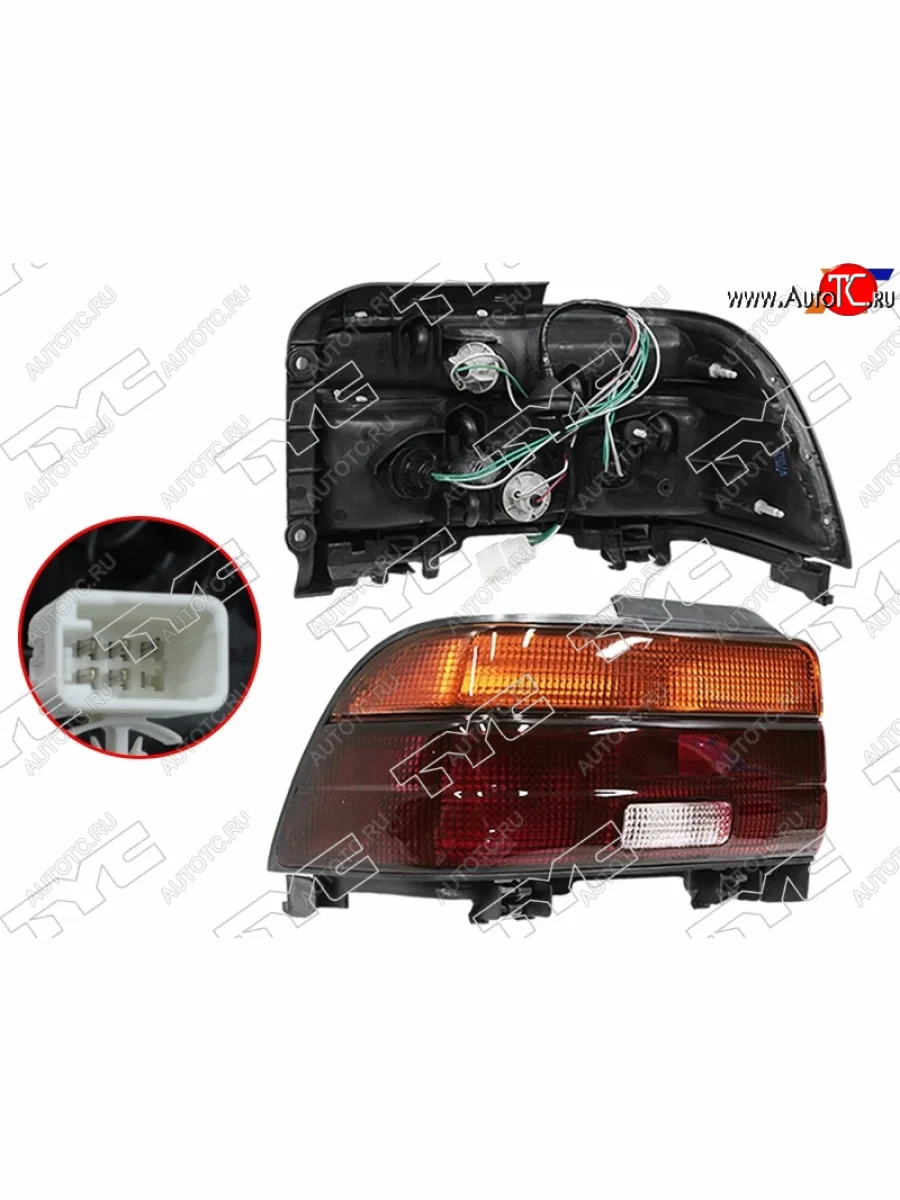 Левый фонарь задний TYC Toyota Corolla E100 седан (1991-2002)  в Керчи Республика Крым