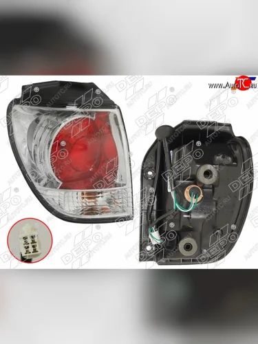 Левый фонарь задний DEPO Lexus RX300 XU10 дорестайлинг (1995-2001)