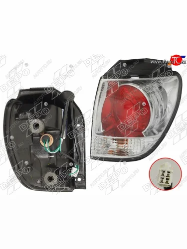Правый фонарь задний DEPO Lexus RX300 XU10 дорестайлинг (1995-2001)