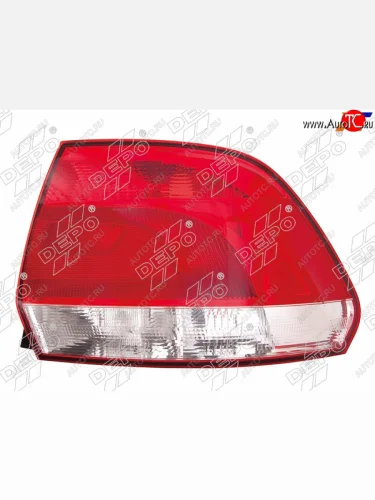 Правый фонарь задний DEPO Volkswagen Polo Mk5 6R,6C,61 седан дорестайлинг (2009-2015)