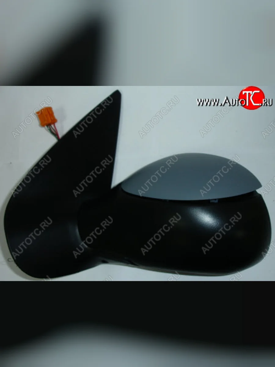 Боковое левое зеркало заднего вида (асферическое, регулировка электрическая, с подогревом, Тайвань) BodyParts Peugeot 206 хэтчбэк 5 дв. 2AC рестайлинг (2003-2009) (Неокрашенное)  в Перми Пермском крае