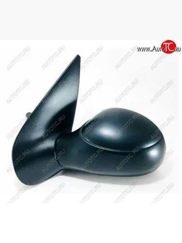 Боковое левое зеркало заднего вида (асферическое, регулировка механическая с тросиком, Тайвань) BodyParts Peugeot 206 хэтчбэк 5 дв. 2AC дорестайлинг (1998-2003)