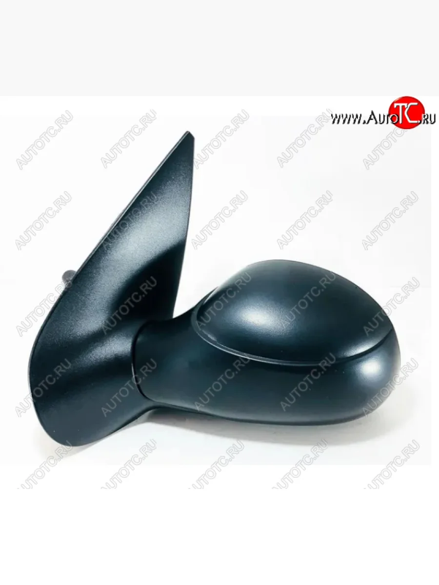 Боковое левое зеркало заднего вида (асферическое, регулировка механическая с тросиком, Тайвань) BodyParts Peugeot 206 хэтчбэк 5 дв. 2AC дорестайлинг (1998-2003) (Неокрашенное)  в Керчи Республика Крым