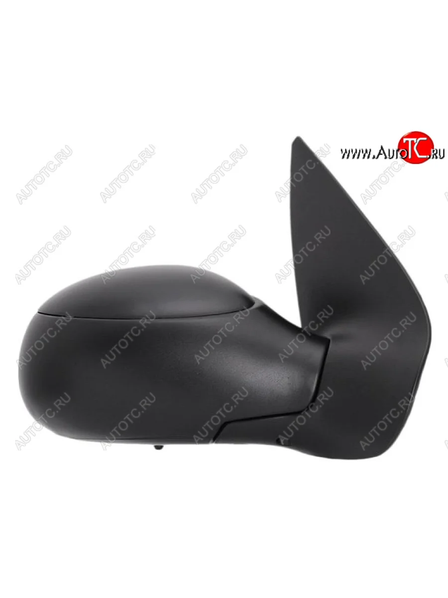 Боковое правое зеркало заднего вида (плоское, электрическая регулировка, с подогревом, температурный датчик, Тайвань) BodyParts Peugeot 206 хэтчбэк 5 дв. 2AC дорестайлинг (1998-2003) (Неокрашенное)  в Керчи Республика Крым