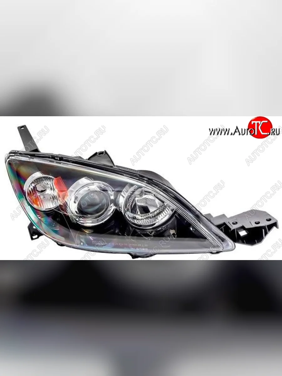 Правая фара (под корректор) DEPO Mazda 3/Axela BK дорестайлинг, хэтчбэк (2003-2006)  с доставкой в г. Керчь