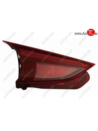 Левый фонарь задний (диодный, внутренний) DEPO Mazda 3/Axela BM дорестайлинг, хэтчбэк (2013-2016)