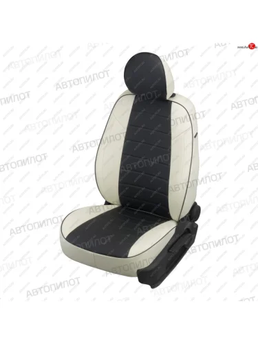 Комплект чехлов  Peugeot Partner Origin Citroen Berlingo I (5 мест) с 96-12г (белый/черный) CITROEN Berlingo M59 рестайлинг (2002-2012)