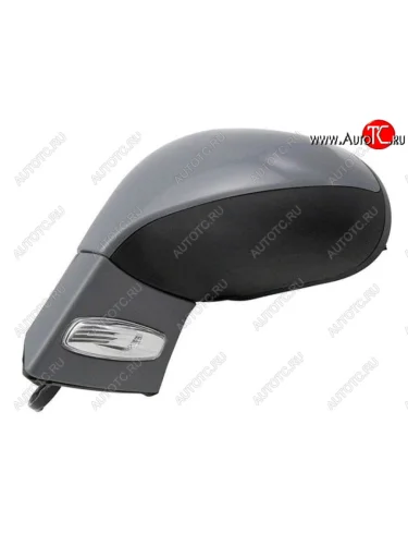 Боковое левое зеркало заднего вида (плоское, электрическая регулировка, с подогревом, с повторителем поворота, Тайвань) BodyParts Peugeot 408  дорестайлинг (2010-2017)