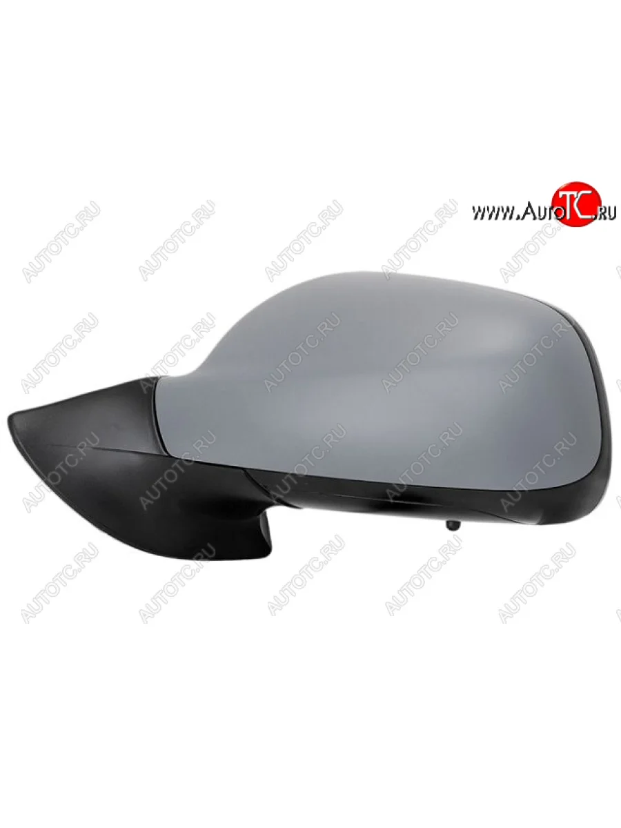 Левое зеркало заднего вида (плоское, электрическая регулировка, с подогревом, Тайвань) BodyParts Peugeot 407 универсал (2004-2011) (Неокрашенное)  в Перми Пермском крае