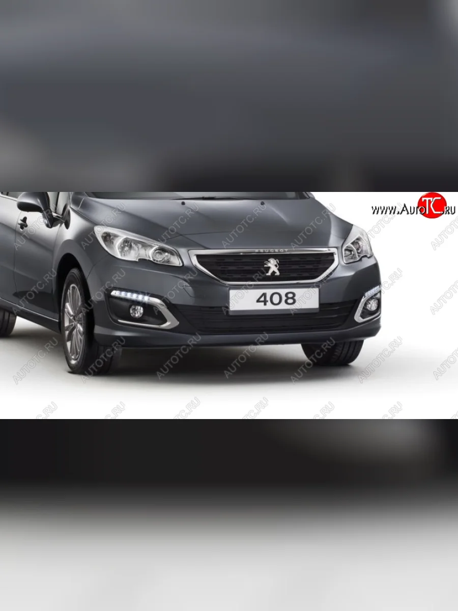 Бампер передний BodyParts Peugeot 408  дорестайлинг (2010-2017) (Неокрашенный)  в Воронеже Воронежской области