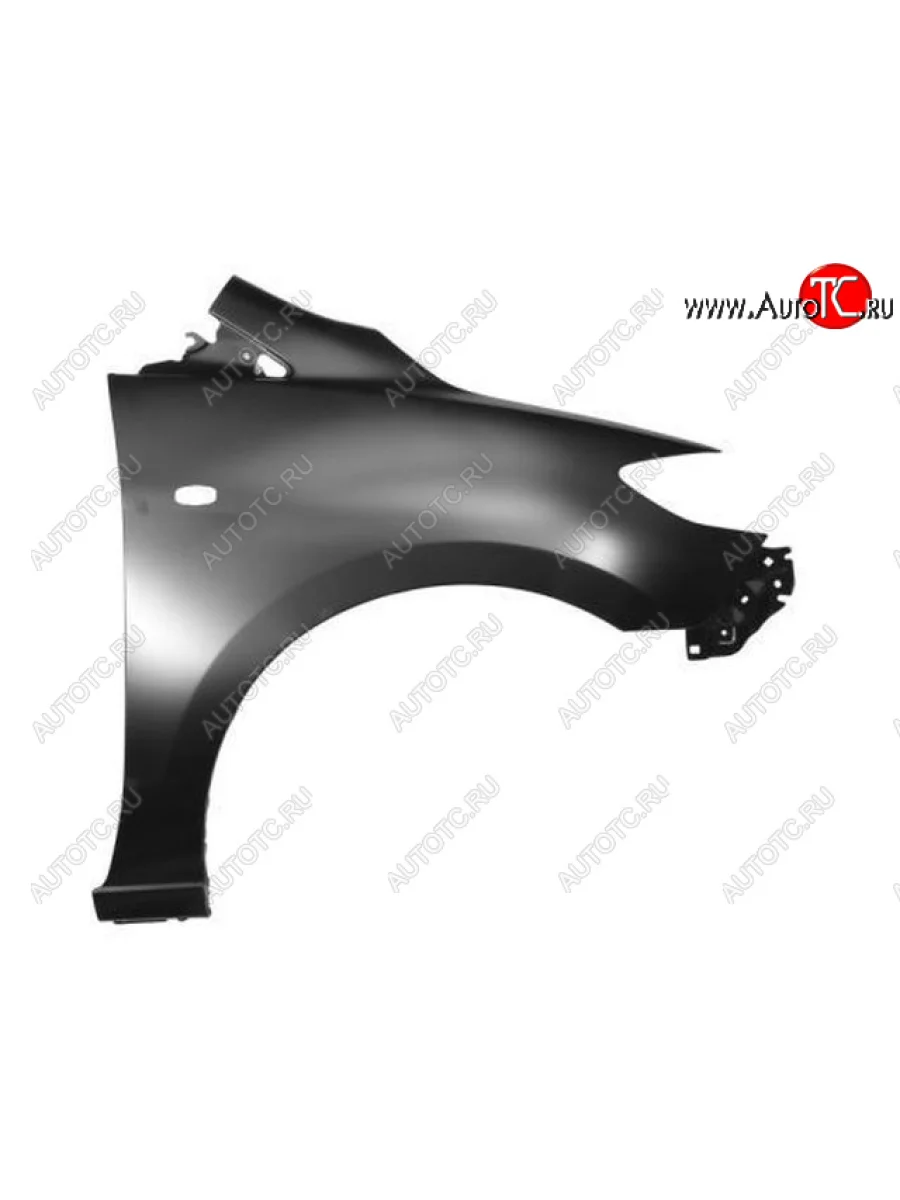 Правое крыло переднее (без отверстия под молдинг, с отверстием под повторитель поворота, Тайвань) BodyParts Mazda 5 (2010-2015) (Неокрашенное)  в Керчи Республика Крым