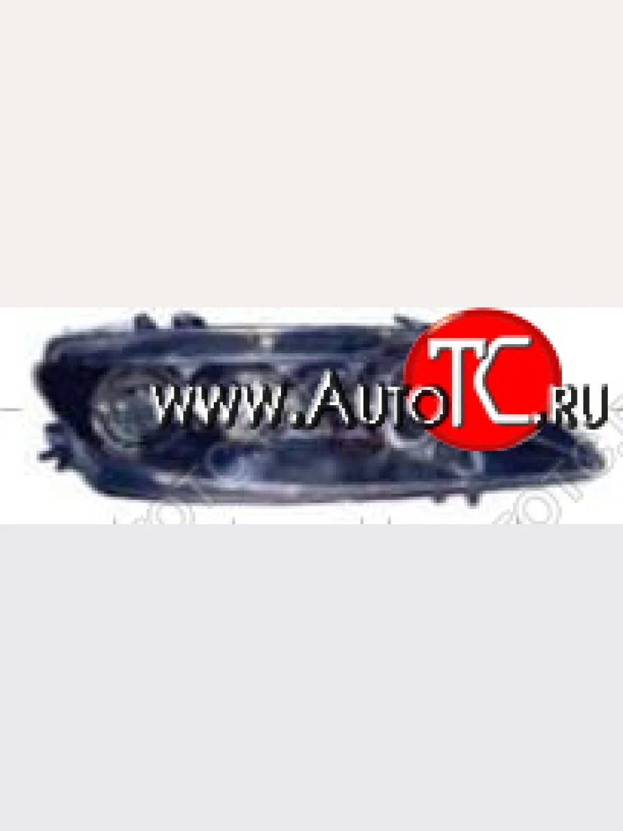 Правая фара передняя (чёрная, с ПТФ, с корректором, галоген) DEPO Mazda Atenza GG универсал дорестайлинг (2002-2005)  с доставкой в г. Керчь