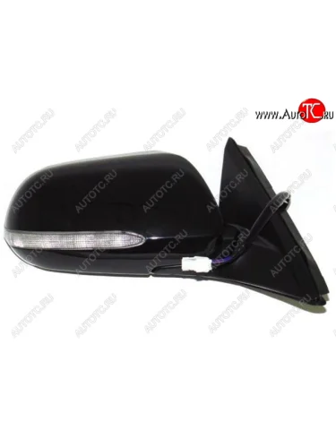 Правое зеркало заднего вида (асферическое, электрическая регулировка, с подогревом, повторитель поворота, Тайвань) BodyParts Honda Accord 7 CL седан дорестайлинг (2002-2005)