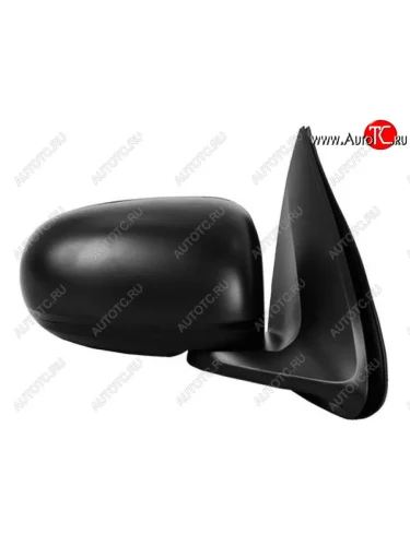 Правое зеркало заднего вида (плоское, механическое с тросиком, Тайвань) BodyParts Nissan Almera 2 N16 седан дорестайлинг (2000-2003)