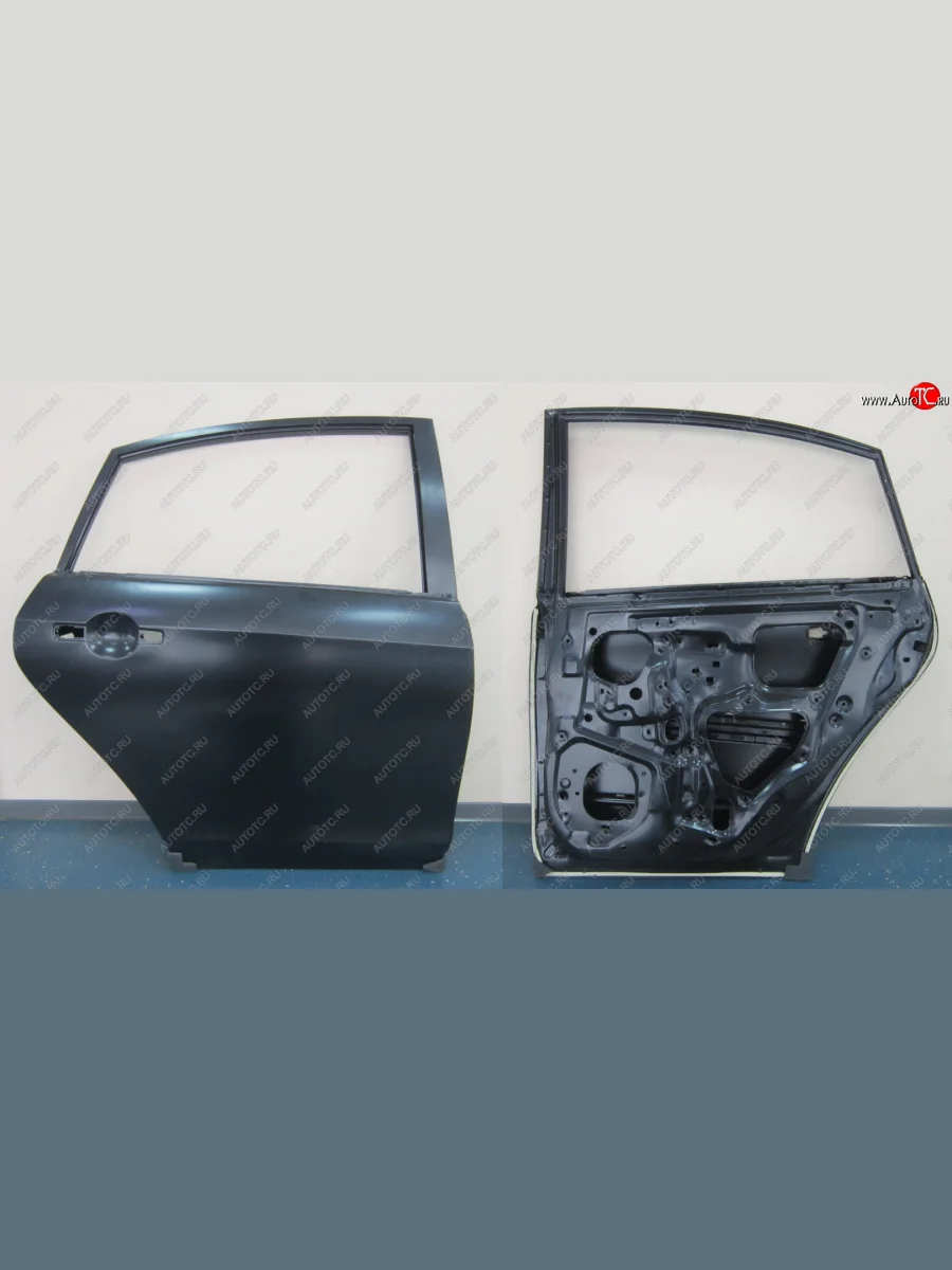 Правая дверь задняя BodyParts Nissan Almera 3 G15 седан (2012-2019) (Неокрашенная)  в Самаре Самарской области