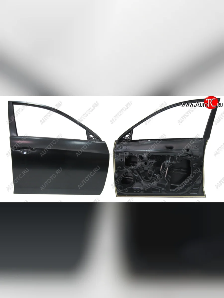 Правая дверь передняя BodyParts Nissan Almera 3 G15 седан (2012-2019) (Неокрашенная)  в Самаре Самарской области