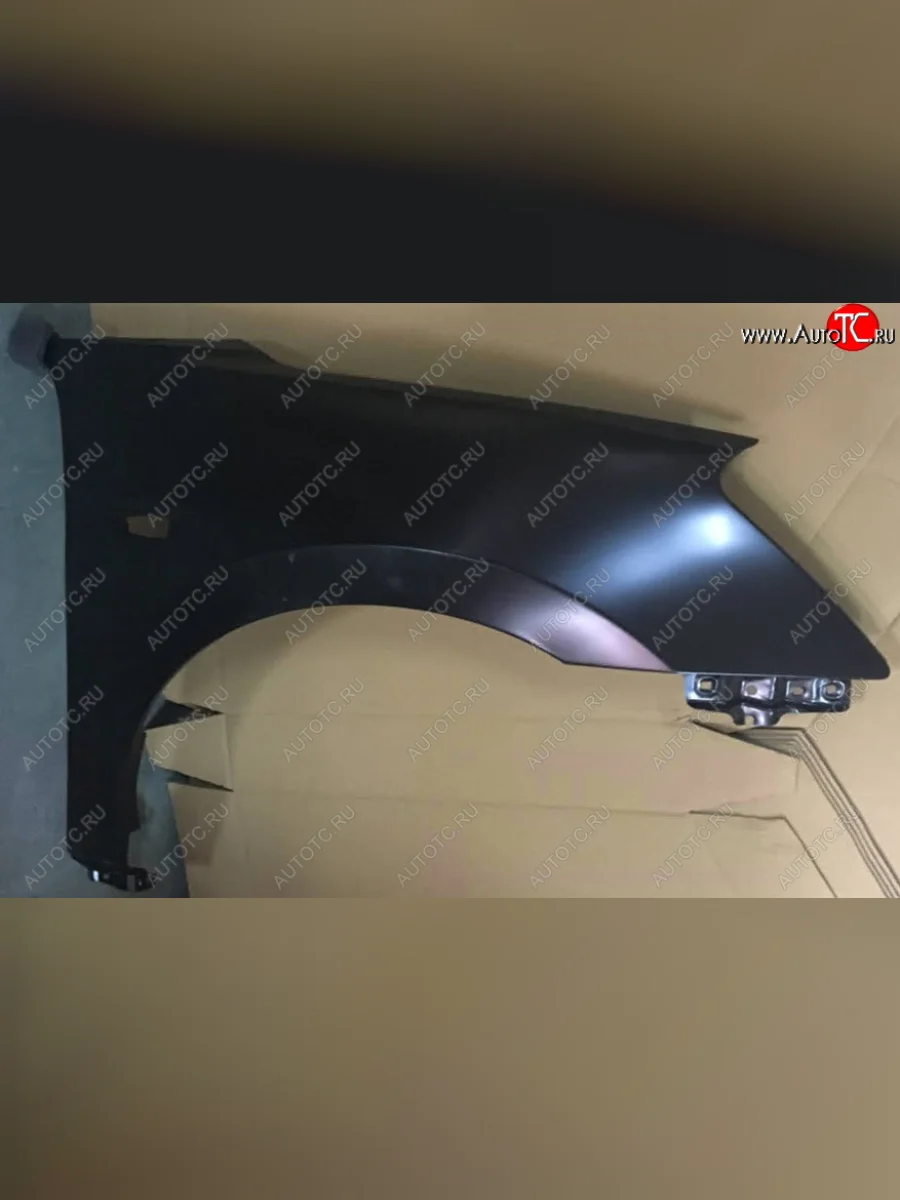 Правое крыло переднее (с отверстием под повторитель поворота) BodyParts Nissan Almera 3 G15 седан (2012-2019) (Неокрашенное)  в Самаре Самарской области