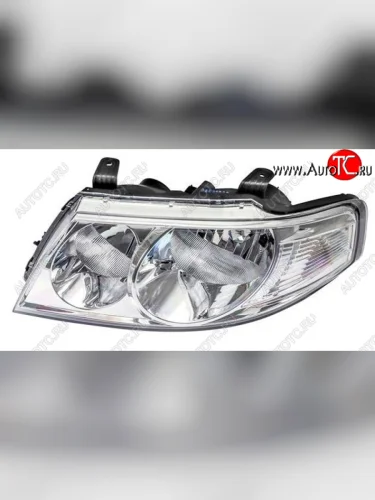 Левая фара передняя (под корректор) DEPO Nissan Almera Classic B10 седан (2006-2013)
