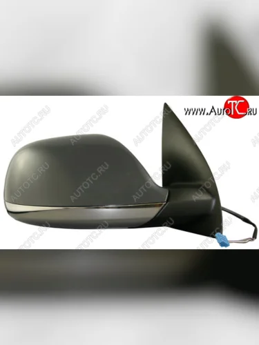 Правое зеркало заднего вида (хром, асферическое, электрическая регулировка, с подогревом, Тайвань) BodyParts Volkswagen Amarok дорестайлинг (2009-2016)