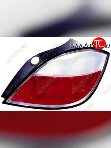 Правый фонарь задний (красно-белый) DEPO Opel Astra H хэтчбек 5дв рестайлинг (2007-2015)