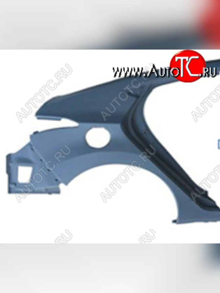 Правое крыло заднее BodyParts Hyundai Elantra MD дорестайлинг (2010-2013) (Неокрашенное)  в Воронеже Воронежской области