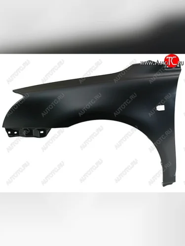Левое крыло переднее (с отверстием под повторитель поворота, Тайвань) BodyParts Toyota Avensis T250 седан дорестайлинг (2003-2006)