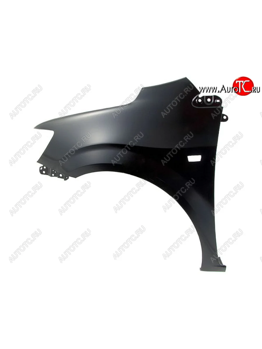 Левое крыло переднее (с отверстием под повторитель поворотника, Тайвань) BodyParts Chevrolet Aveo T300 хэтчбек (2011-2015) (Неокрашенное)  в Керчи Республика Крым