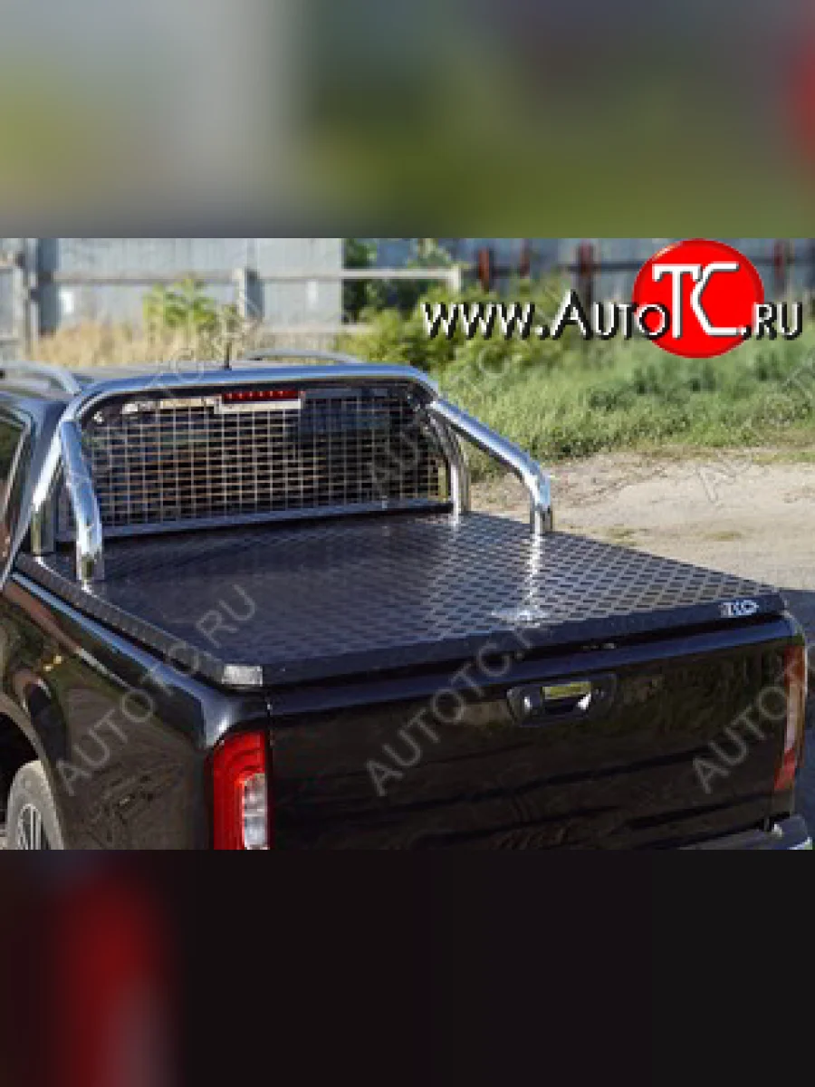 Крышка багажника (алюминий Black) TCC Fiat Fullback (2016-2018)  в Перми Пермском крае