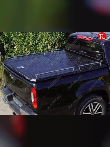 Крышка багажника (для 2.8D AT Black Onyx, алюминий Black) TCC Toyota Hilux  AN120 (2020-2025) 2-ой рестайлинг