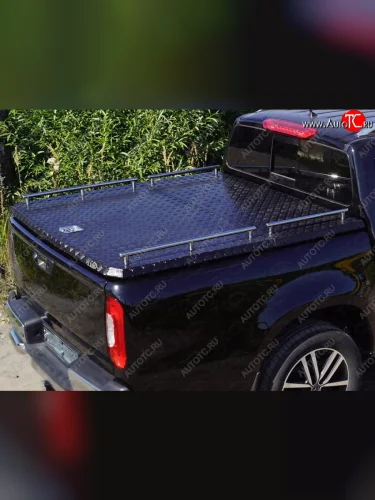 Крышка багажника (алюминий Black) TCC Volkswagen Amarok (2016-2022) рестайлинг