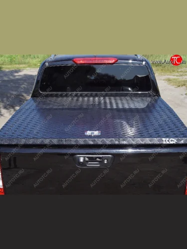 Крышка багажника (V-3.0D, алюминий Black) TCC Isuzu D-Max  RG (2020-2023) DoubleCab