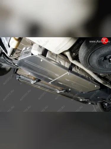 Защита бака (2WD, 2.2D, алюминий) TCC KIA Carnival  KA4 (2020-2025) минивэн дорестайлинг, минивэн рестайлинг